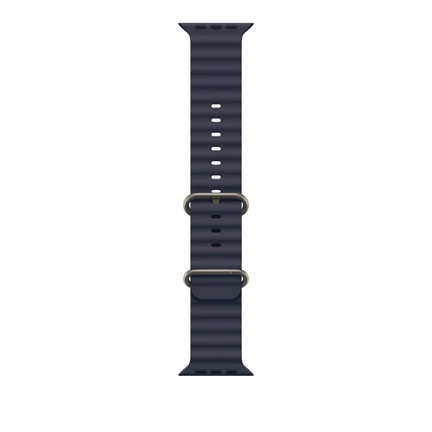 Apple 49 mm-es tengerészkék Óceán szíj – natúr titán
