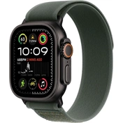 Apple 49 mm-es zöld Terep pánt – S/M – fekete titán