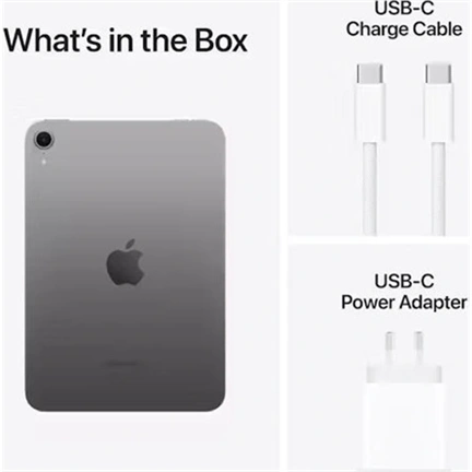 Apple 8,3" iPad mini (A17 Pro) 512GB Cellular Space Grey (asztroszürke)