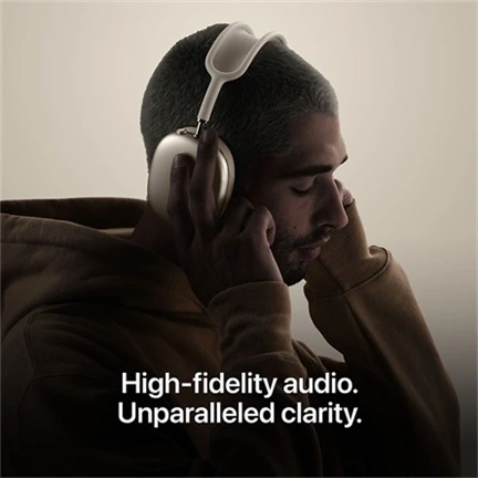 Apple AirPods Max 2 fejhallgató - Bluetooth 5.3 + USB-C, Hi-Fi hangzás, aktív zajkioltás, éjfekete