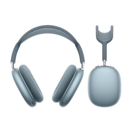 Apple AirPods Max 2 fejhallgató - Bluetooth 5.3 + USB-C, Hi-Fi hangzás, aktív zajkioltás, kék