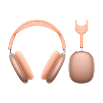 Apple AirPods Max 2 fejhallgató - Bluetooth 5.3 + USB-C, Hi-Fi hangzás, aktív zajkioltás, narancs