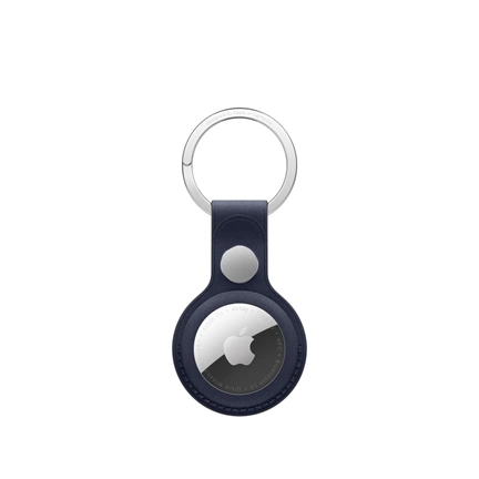 Apple AirTag FineWoven-szövetkulcstartó – tengerészkék