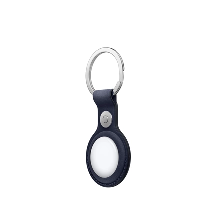 Apple AirTag FineWoven-szövetkulcstartó – tengerészkék