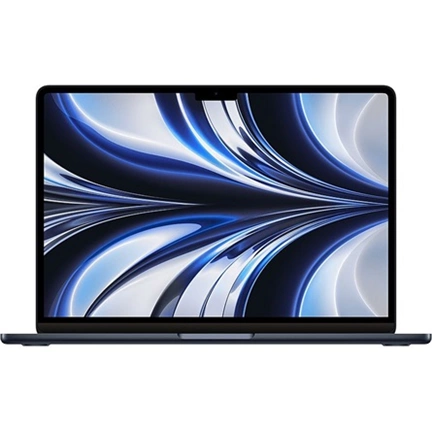 Apple MacBook Air 13"/M2 chip 8 magos CPU és GPU/16GB/256GB SSD/fekete laptop