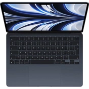 Apple MacBook Air 13"/M2 chip 8 magos CPU és GPU/16GB/256GB SSD/fekete laptop
