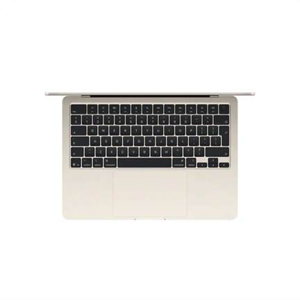 Apple MacBook Air notebook 13,6" M5 (10 magos CPU, 10 magos GPU), 16GB, 1TB SSD – csillagfény