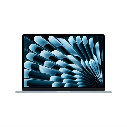 Apple MacBook Air notebook 15,3" M5 (10 magos CPU, 10 magos GPU), 24GB, 1TB SSD – égkék