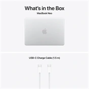 Apple MacBook Neo notebook 13" A18 Pro (6 magos CPU, 5 magos GPU), 8GB, 512GB SSD – ezüst