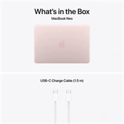 Apple MacBook Neo notebook 13" A18 Pro (6 magos CPU, 5 magos GPU), 8GB, 512GB SSD – hajnalpír