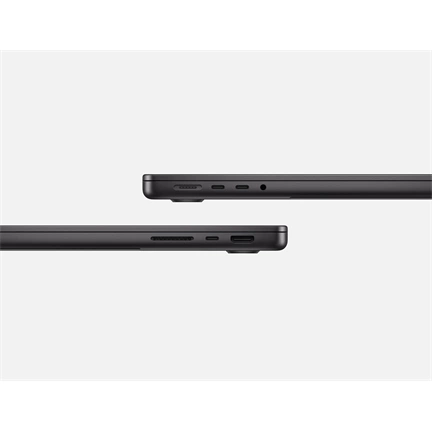 Apple MacBook Pro notebook 14" M5 (10 magos CPU, 10 magos GPU), 16GB, 1TB SSD – éjfekete