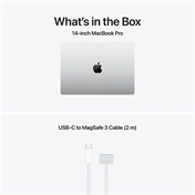 Apple MacBook Pro notebook 14" M5 Pro (18 magos CPU, 20 magos GPU), 24GB, 2TB SSD – ezüst