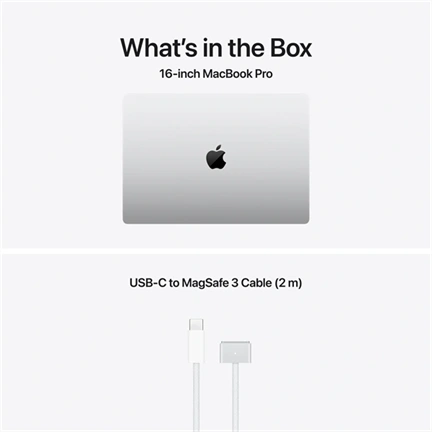 Apple MacBook Pro notebook 16" M5 Max (18 magos CPU, 40 magos GPU), 48GB, 2TB SSD – asztrofekete
