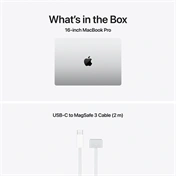 Apple MacBook Pro notebook 16" M5 Max (18 magos CPU, 40 magos GPU), 48GB, 2TB SSD – ezüst