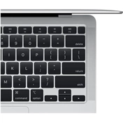 Apple Macbook Air 13.3" M1 8C CPU/7C GPU/8GB/256GB - Silver - HUN KB (2020)
