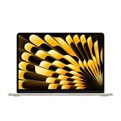 Apple Macbook Air 13.6"  M4 10C CPU/10C GPU, 24GB/512GB - Starlight - HUN KB