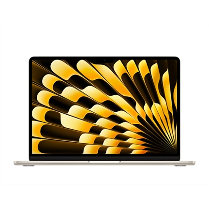 Apple Macbook Air 13.6"  M4 10C CPU/10C GPU, 24GB/512GB - Starlight - HUN KB