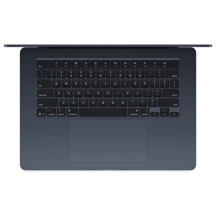 Apple Macbook Air 15.6"  M4 10C CPU/10C GPU, 16GB/256GB - Midnight - HUN KB