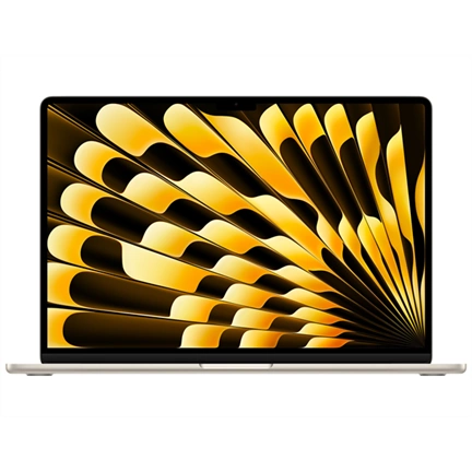Apple Macbook Air 15.6"  M4 10C CPU/10C GPU, 16GB/256GB - Starlight - HUN KB