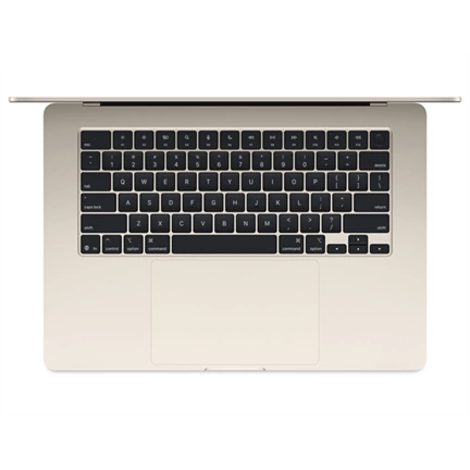 Apple Macbook Air 15.6"  M4 10C CPU/10C GPU, 16GB/256GB - Starlight - HUN KB