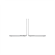 Apple Macbook Pro 16,2"  M4 Max 14C CPU/32C GPU, 36GB/1TB - Silver - HUN KB Laptop