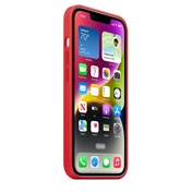 Apple MagSafe-rögzítésű iPhone 14-szilikontok – (PRODUCT)RED