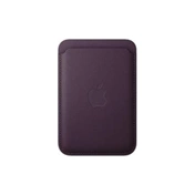 Apple MagSafe-rögzítésű iPhone FineWoven-szövettárca – szeder