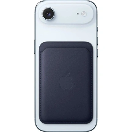 Apple MagSafe-rögzítésű iPhone FineWoven-szövettárca – tengerészkék