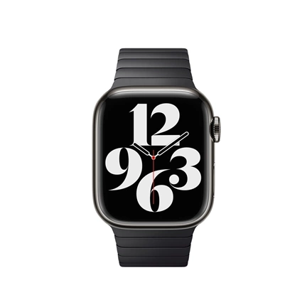 Apple Watch 38mm Szíj: Asztrofekete Link Bracelet
