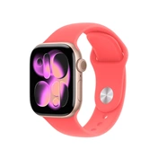 Apple Watch 42mm-es sportszíj, élénk guava – M/L
