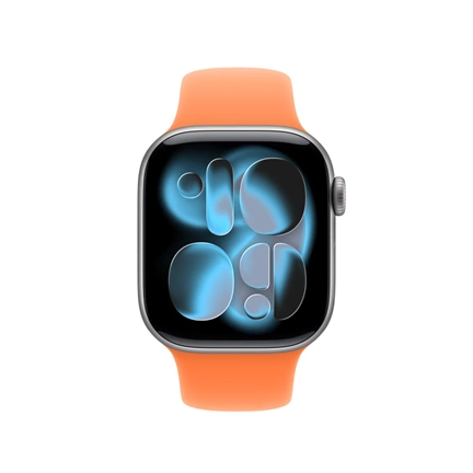 Apple Watch 42mm-es sportszíj, klementin – M/L