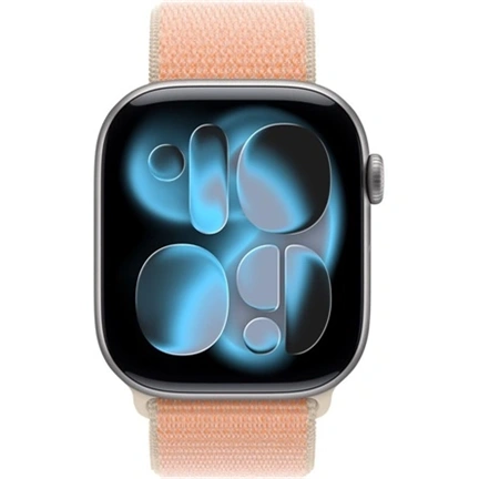 Apple Watch 46mm-es sportpánt, sárgadinnye Sport Loop