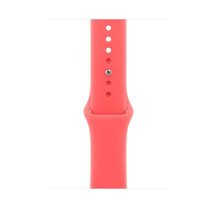 Apple Watch 46mm-es sportszíj, élénk guava – S/M
