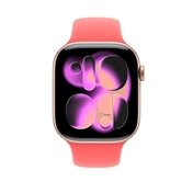 Apple Watch 46mm-es sportszíj, élénk guava – S/M