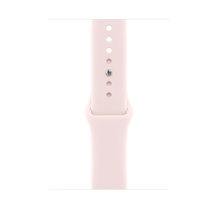 Apple Watch 46mm-es sportszíj, halvány rózsaszín – M/L