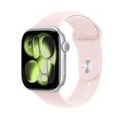 Apple Watch 46mm-es sportszíj, halvány rózsaszín – M/L