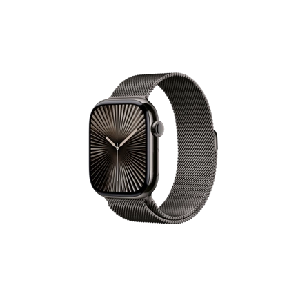 Apple Watch S10 Cellular 46mm Slate Titanium Case with Slate Milanese Loop - S/M Okosóra