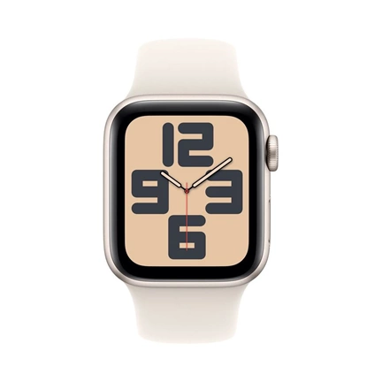 Apple Watch SE2 v3 GPS (40mm) csillagfény alumínium tok, csillagfény sportszíj (M/L) okosóra Apple Watch SE2 v3 GPS (40mm) csillagfény alumínium tok, csillagfény sportszíj (M/L) okosóra