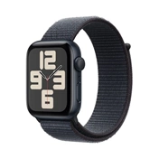Apple Watch SE2 v3 GPS (40mm) éjfekete alumínium tok, tinta sportszíj okosóra