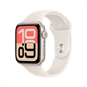 Apple Watch SE3 okosóra – Cellular (40mm) csillagfény alumínium tok, csillagfény M/L sportszíjas