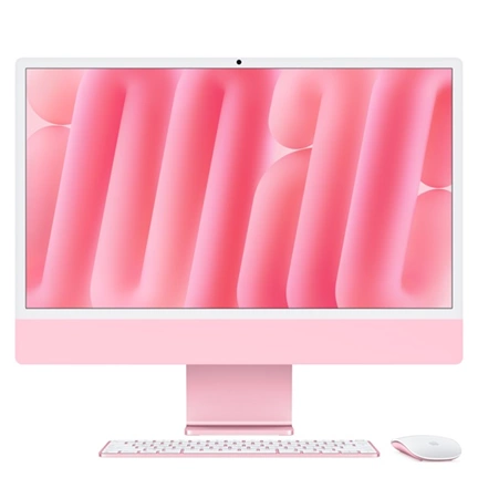 Apple iMac 24"4,5K Retina/M4 chip 10 magos CPU és GPU/16GB/512GB SSD/pink All-in-One asztali számítógép Apple iMac 24"4,5K Retina/M4 chip 10 magos CPU és GPU/16GB/512GB SSD/pink All-in-One asztali számítógép