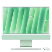 Apple iMac 24"4,5K Retina/M4 chip 10 magos CPU és GPU/24GB/512GB SSD/zöld All-in-One asztali számítógép