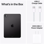Apple iPad Pro (2024) 11" 2TB Wi-Fi + Cellular normál üveg asztrofekete