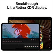 Apple iPad Pro (2024) 11" 512GB Wi-Fi + Cellular normál üveg asztrofekete