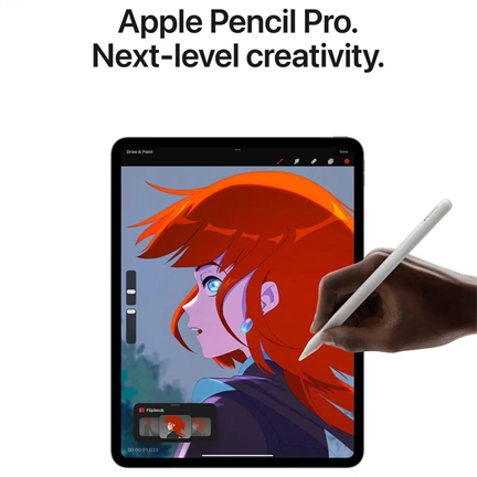 Apple iPad Pro (2024) 11" 512GB Wi-Fi normál üveg asztrofekete
