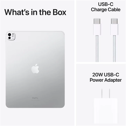 Apple iPad Pro 7 (2024) 13" 256GB tablet ezüst