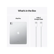 Apple iPad Pro (M5) tablet 13" Wi-Fi + Cellular 512GB normál üveg – ezüst