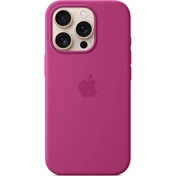 Apple iPhone 16 Pro Silicone Case with MagSafe - Fuchsia (Seasonal)