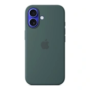 Apple iPhone 16 Silicone Case with MagSafe - Lake Green (Seasonal)
