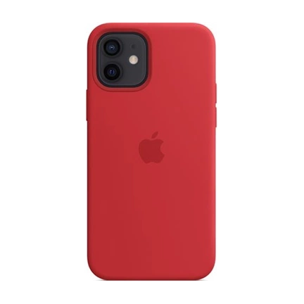 Apple iPhone 12/12 Pro MagSafe (PRODUCT)RED piros szilikon tok